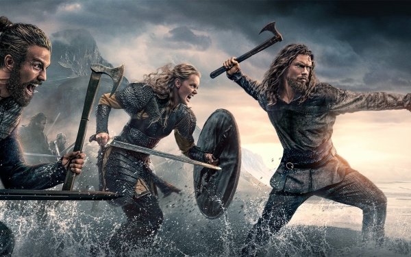 TV Show Vikings: Valhalla Frida Gustavsson Leo Suter Sam Corlett HD Wallpaper | Background Image