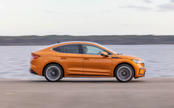 vehicle Skoda Enyaq iV 80 HD Desktop Wallpaper | Background Image