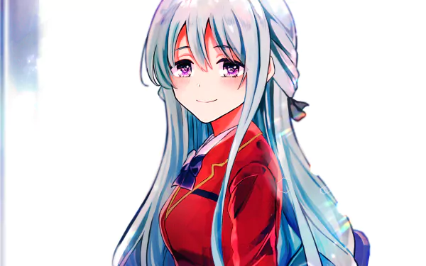 Hiyori Shiina Anime Classroom of the Elite HD Desktop Wallpaper | Background Image