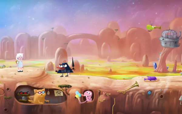 video game Catie In MeowmeowLand HD Desktop Wallpaper | Background Image