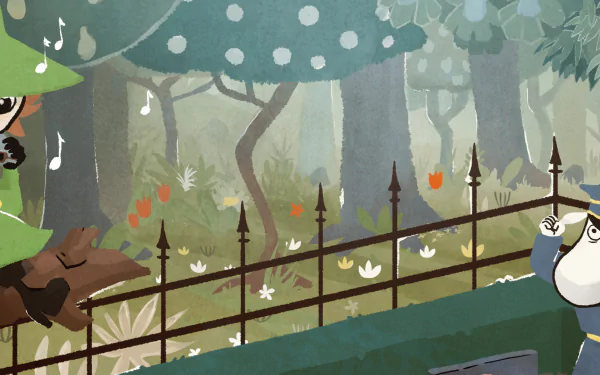 video game Snufkin: Melody of Moominvalley HD Desktop Wallpaper | Background Image