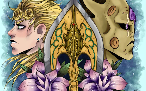JoJo's Bizarre Adventure: Golden Wind Gold Experience (Jojo's Bizarre Adventure) Giorno Giovanna Anime Jojo's Bizarre Adventure HD Desktop Wallpaper | Background Image