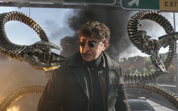 Alfred Molina Doctor Octopus movie Spider-Man: No Way Home HD Desktop Wallpaper | Background Image