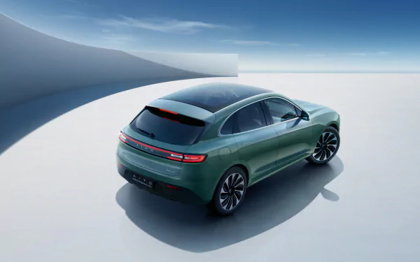 electric car SUV vehicle AITO M5 HD Desktop Wallpaper | Background Image