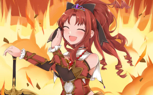 Akino Toudou Anime Princess connect! Re:Dive HD Desktop Wallpaper | Background Image