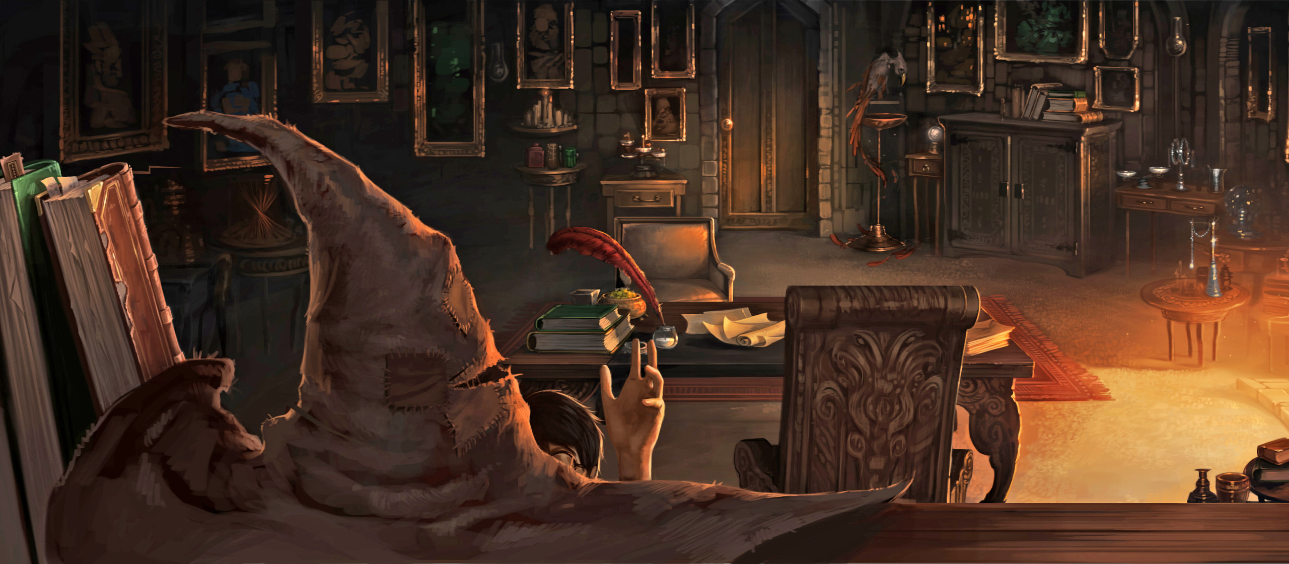 Dumbledore's Office by Atomhawk