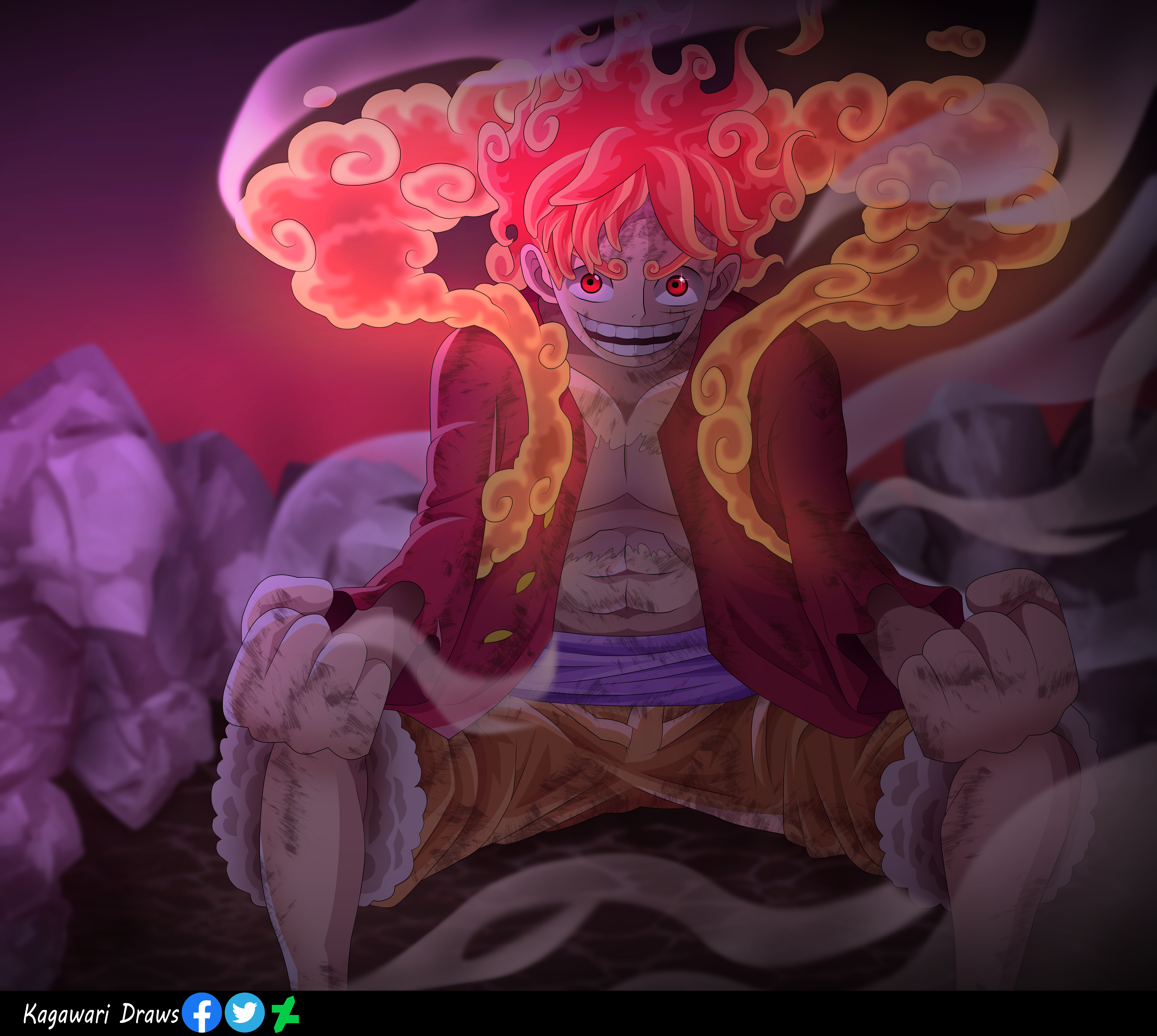 One Piece, Monkey D. Luffy, Gear 5 (One Piece), HD wallpaper