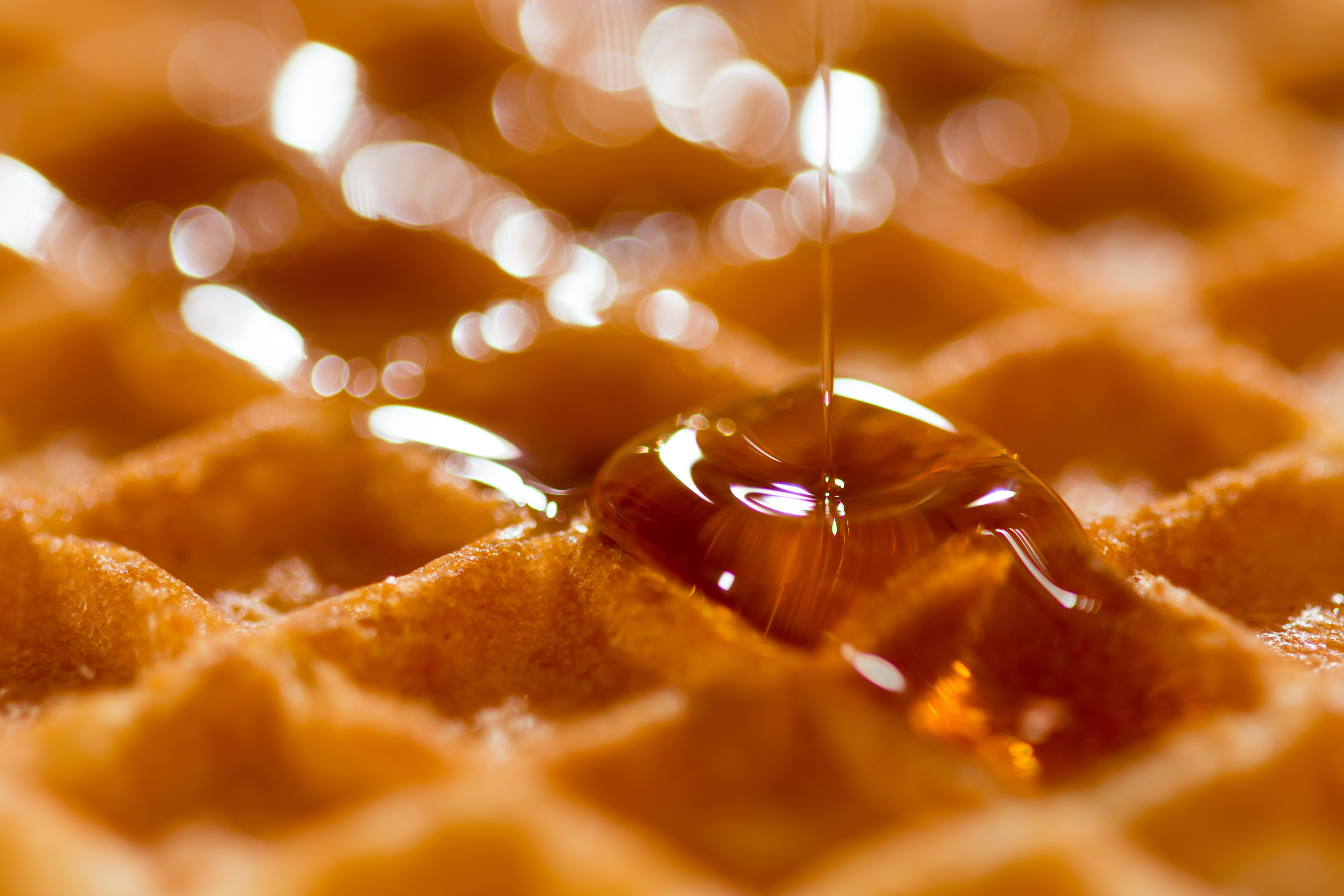 Download Food Waffle 4k Ultra HD Wallpaper