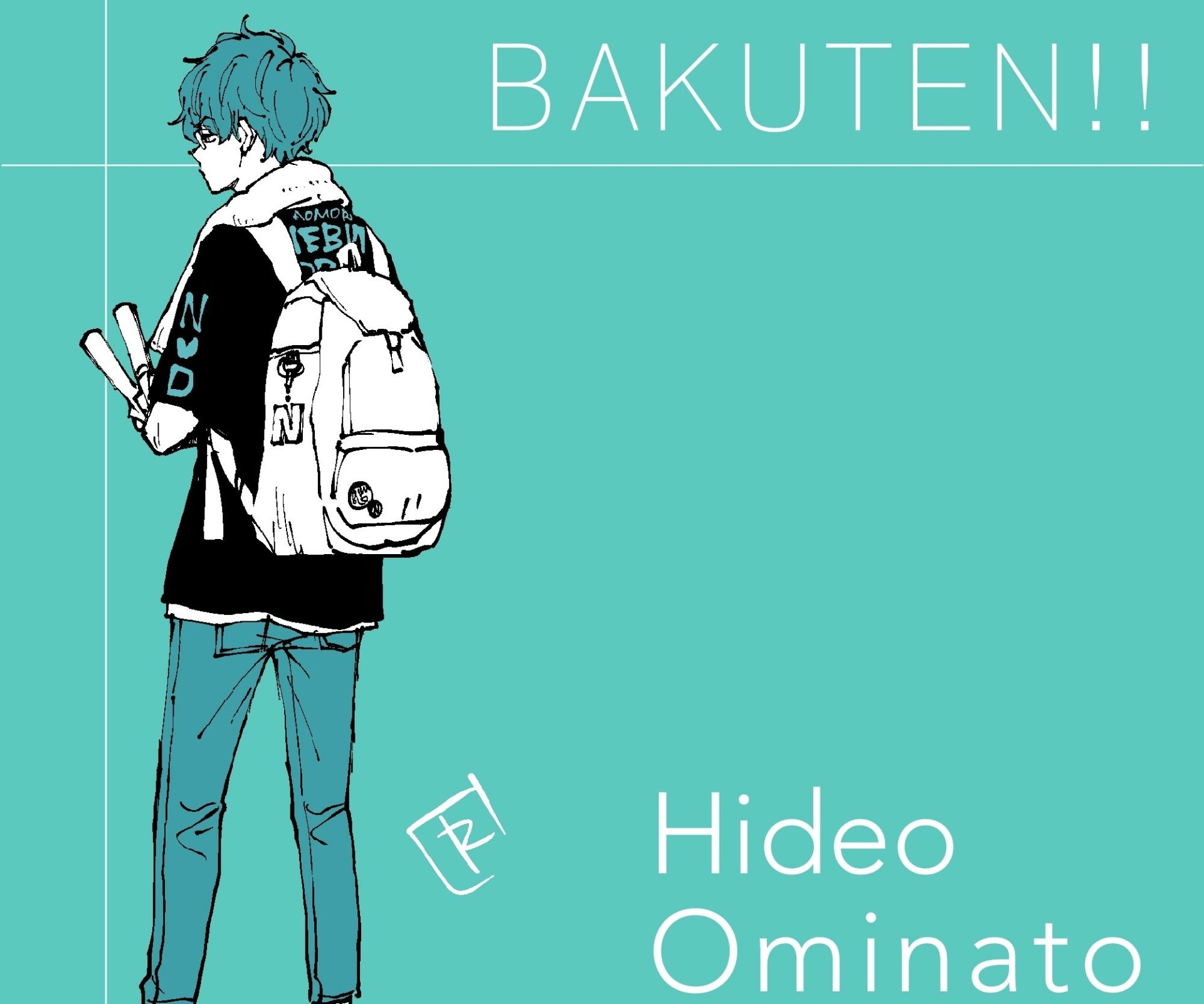 Download Hideo Ominato Anime Bakuten!! HD Wallpaper