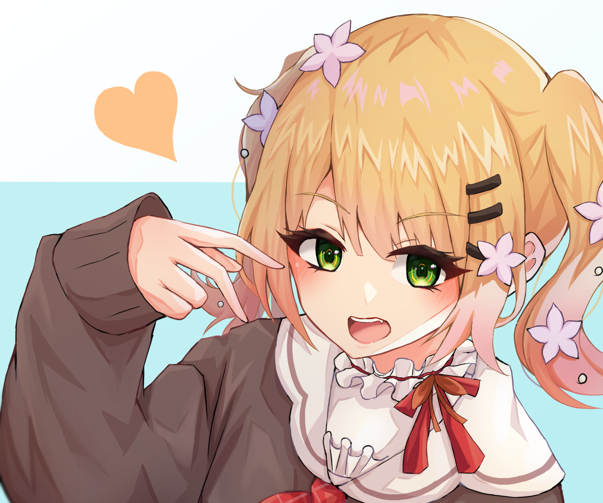 Download Hololive Momosuzu Nene Anime Virtual Youtuber HD Wallpaper