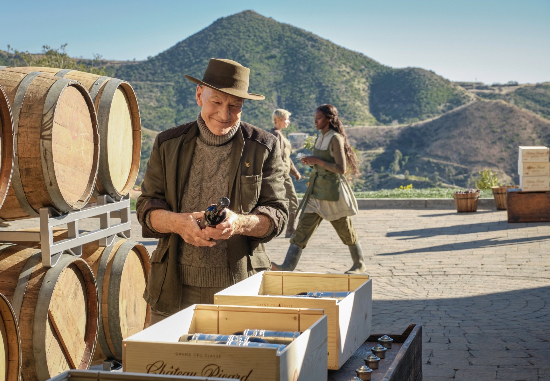 Download Jean-Luc Picard Patrick Stewart TV Show Star Trek: Picard 4k Ultra HD Wallpaper