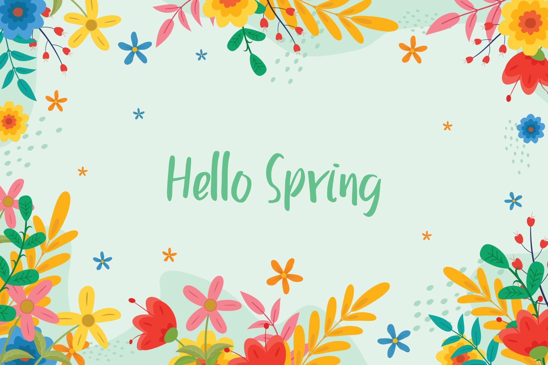 Download Artistic Spring HD Wallpaper