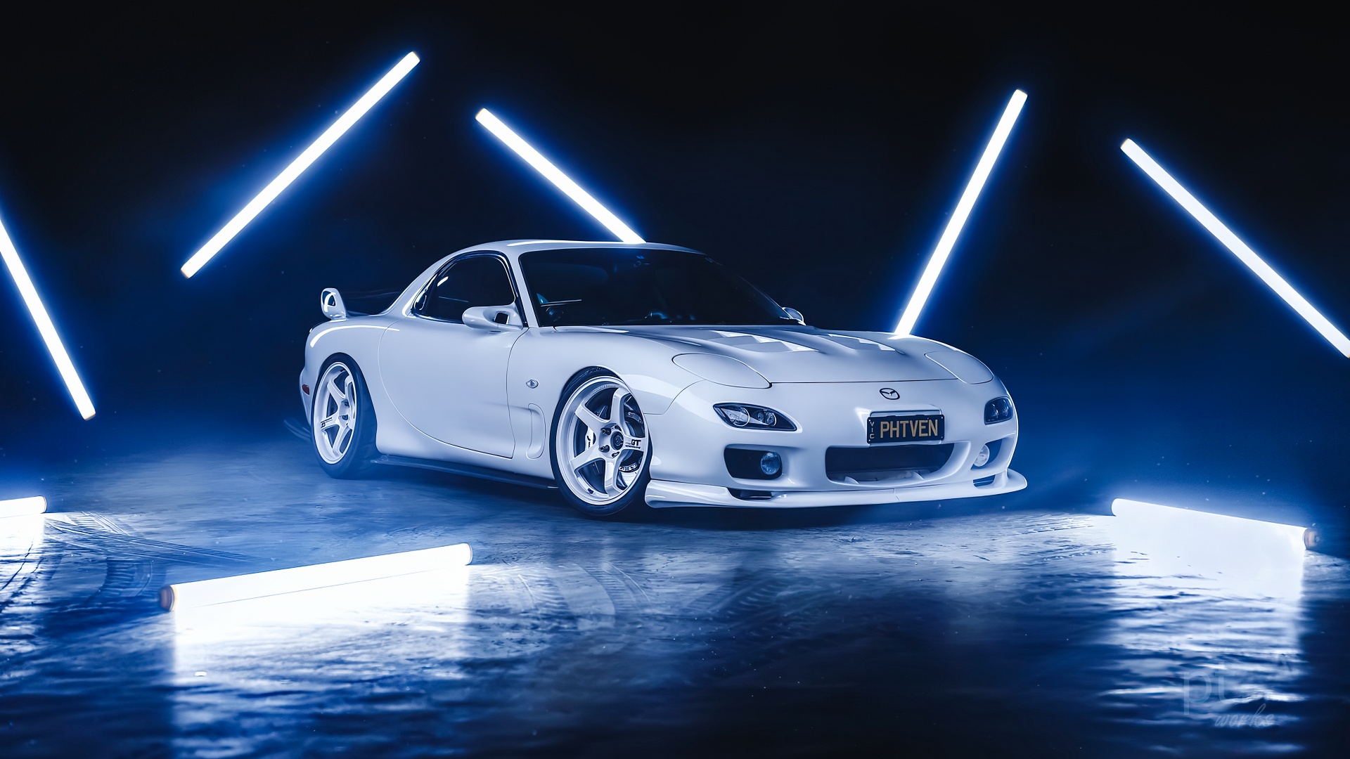 Download Vehicle Mazda RX-7 4k Ultra HD Wallpaper by Paul Phan
