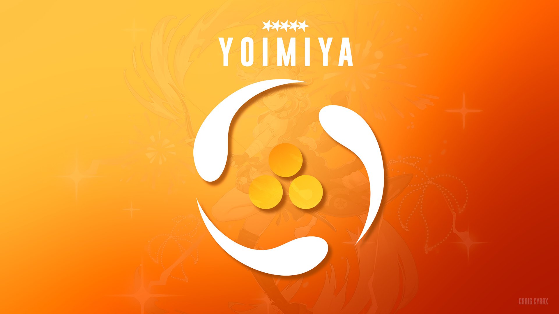 Yoimiya (Genshin Impact) by Cyrax