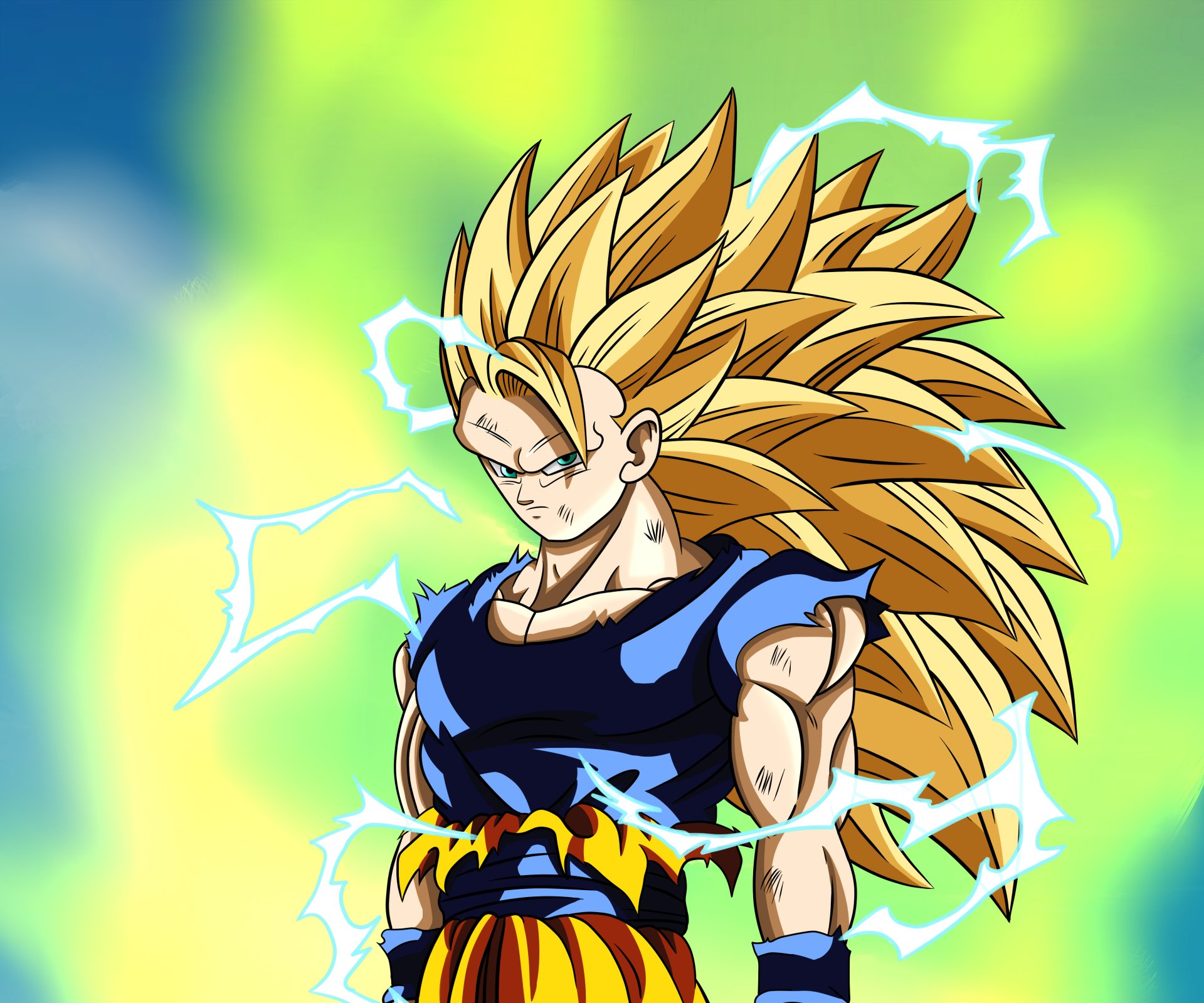 Super Saiyan 3 Goku — Dragon Ball 4K Ultra HD Wallpaper