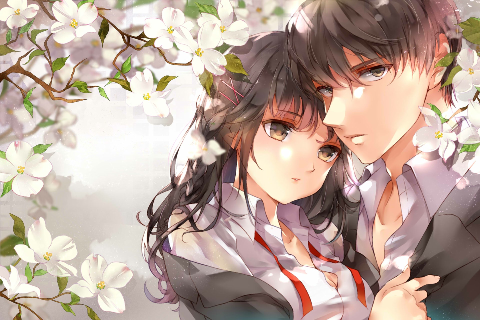 Download Anime Couple Anime Couple HD Wallpaper