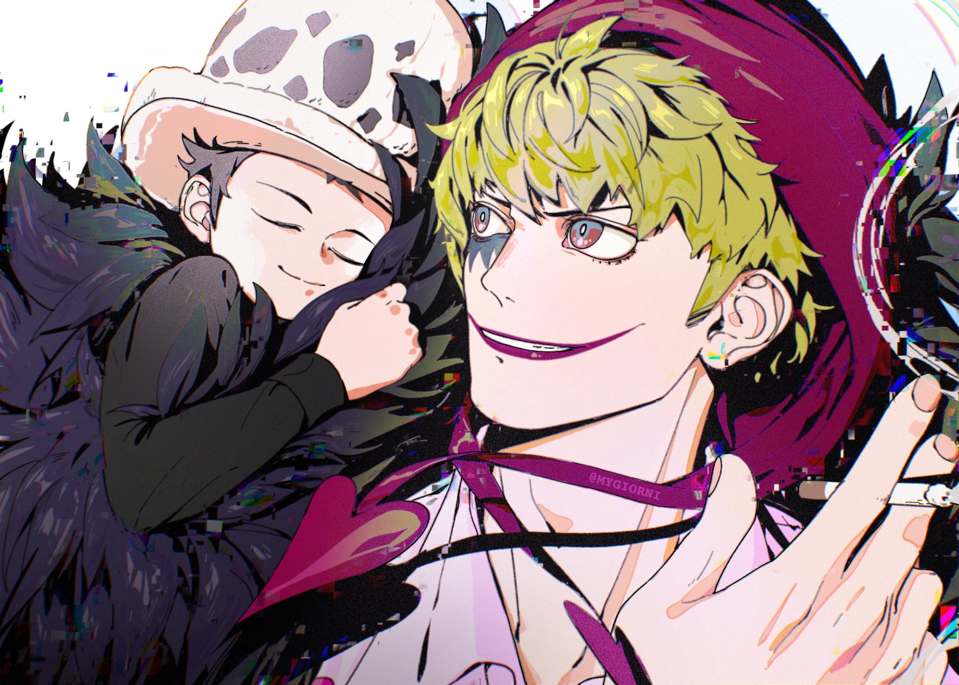 Download Donquixote Rosinante (Corazon) Trafalgar Law Anime One Piece HD Wallpaper by mygiorni