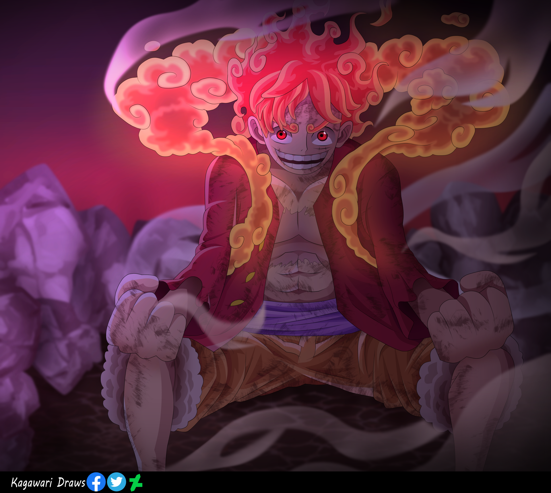 Download Gear 5 (One Piece) Monkey D. Luffy Anime One Piece 4k Ultra HD ...