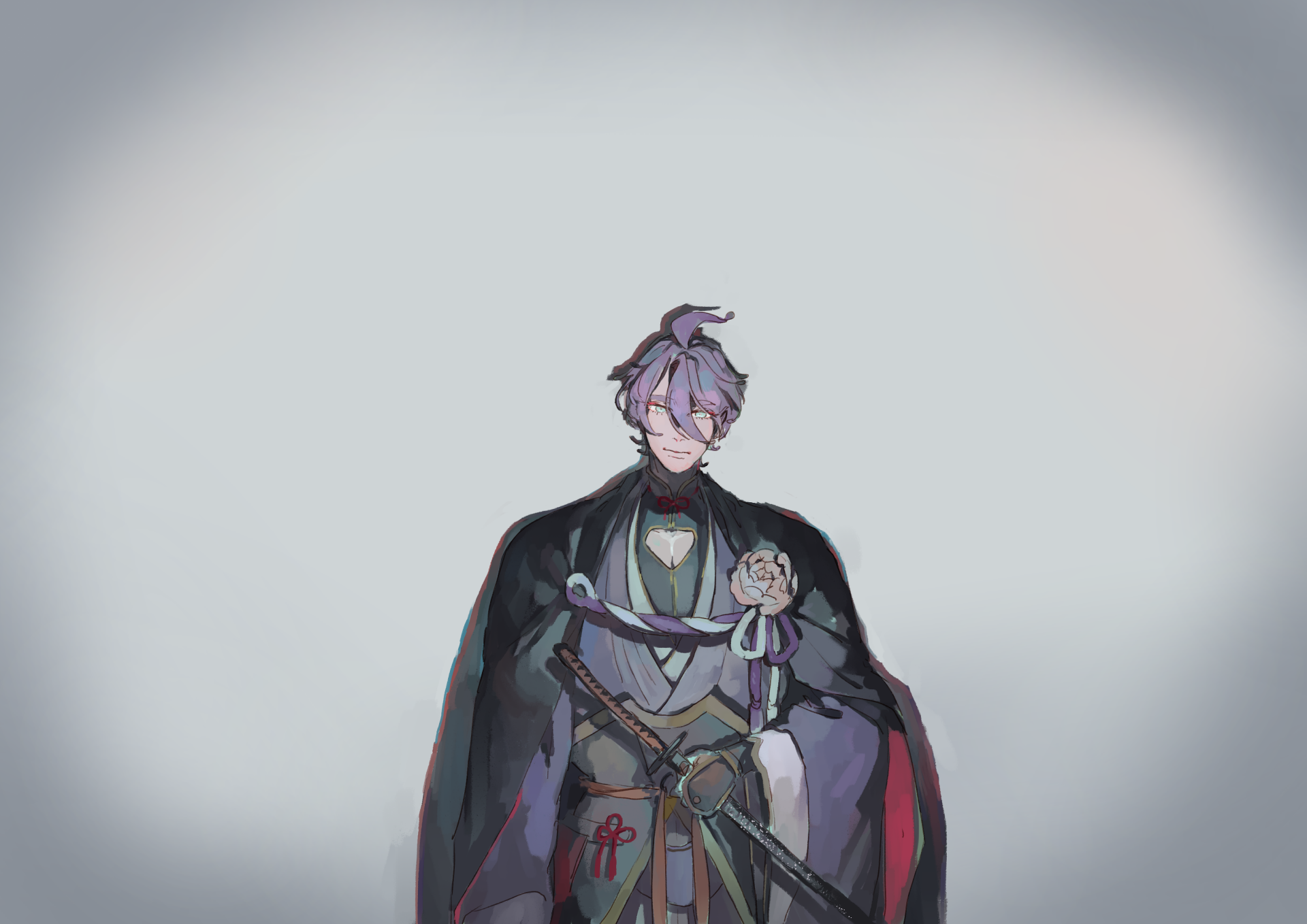 Download Kasen Kanesada Anime Touken Ranbu HD Wallpaper