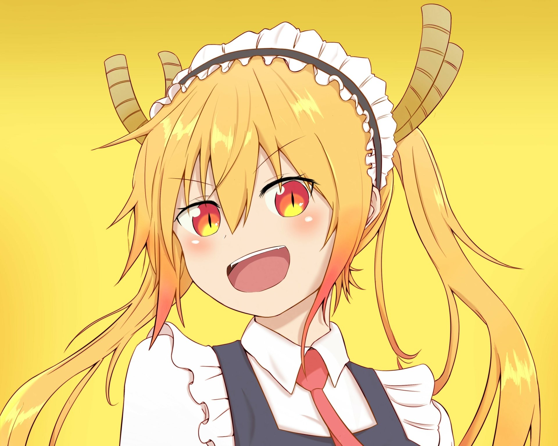 Download Miss Kobayashi's Dragon Maid Tohru (Miss Kobayashi's Dragon Maid) Anime HD Wallpaper by Askion