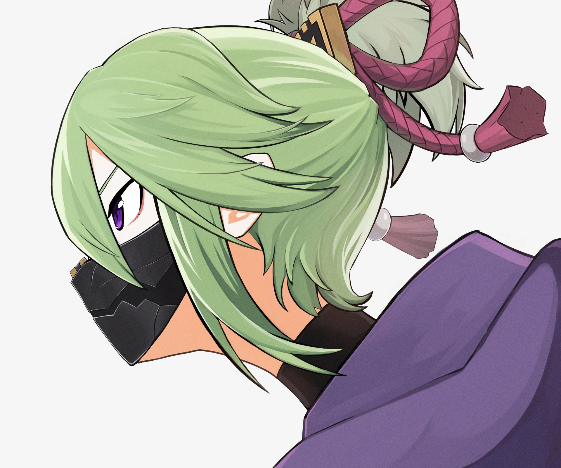 Download Kuki Shinobu Video Game Genshin Impact 4k Ultra HD Wallpaper by 夜宮祭