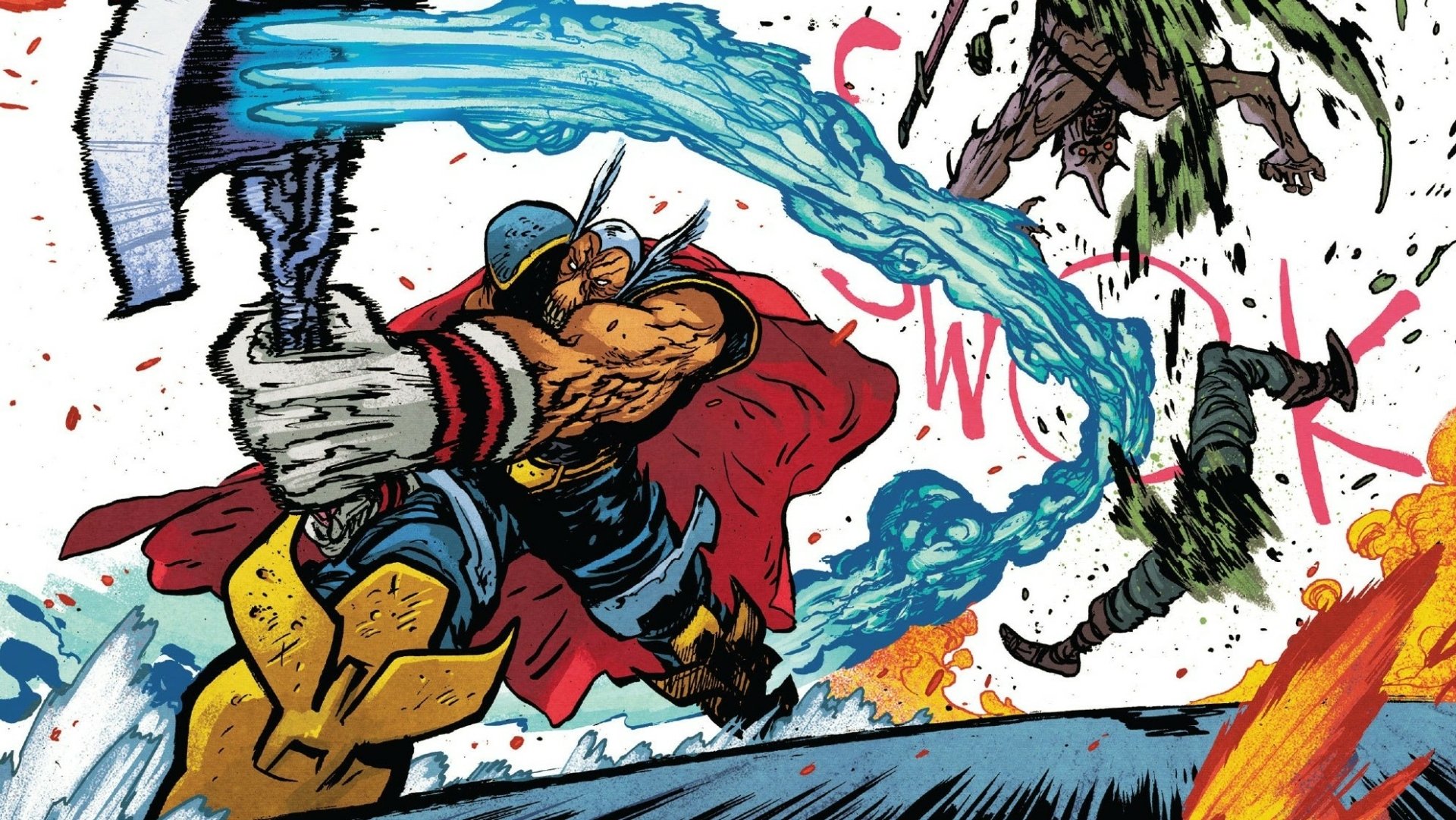 Download Stormbreaker (Marvel Comics) Beta Ray Bill Comic Thor HD Wallpaper