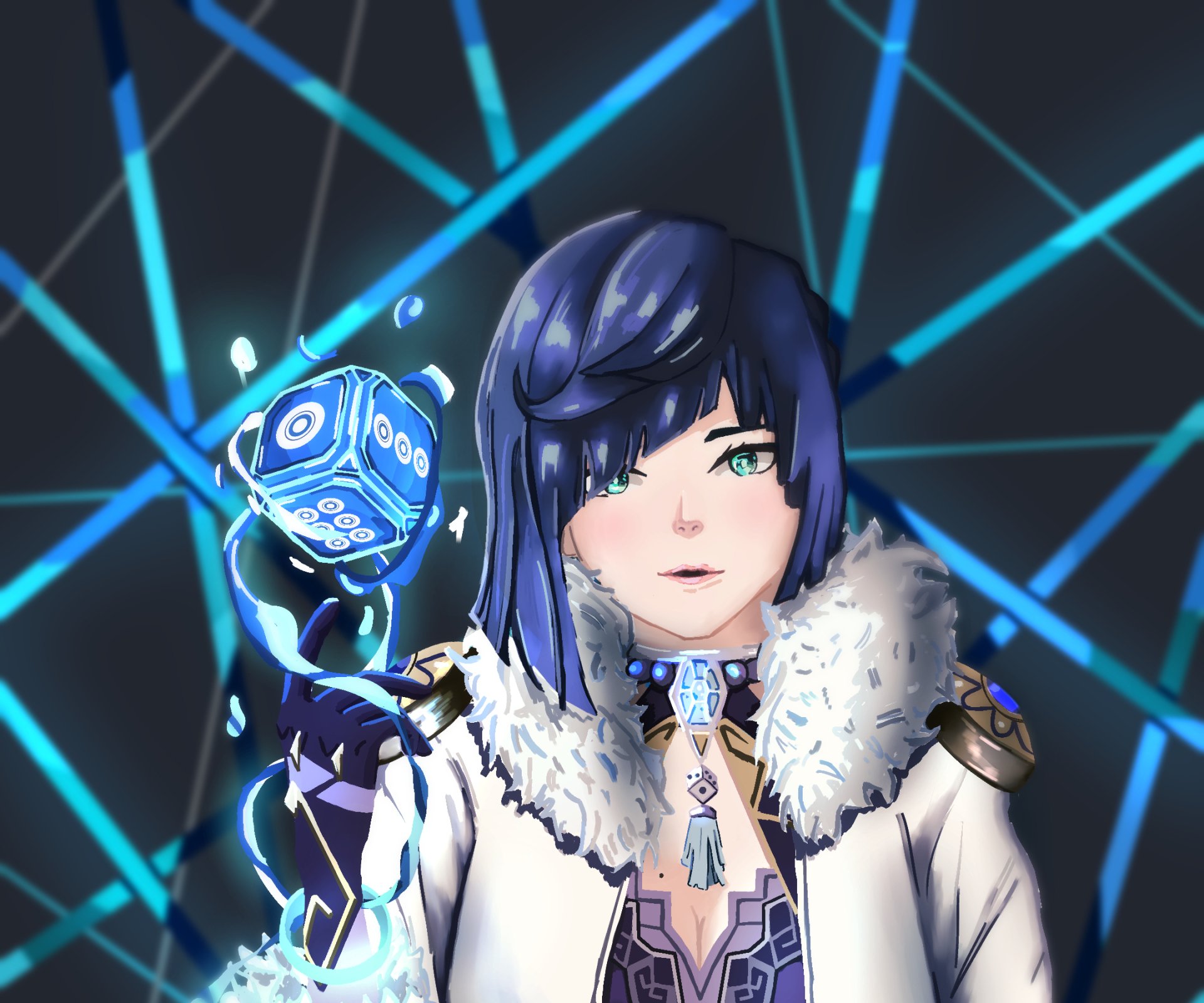 Download Yelan (Genshin Impact) Video Game Genshin Impact HD Wallpaper by Muriko02