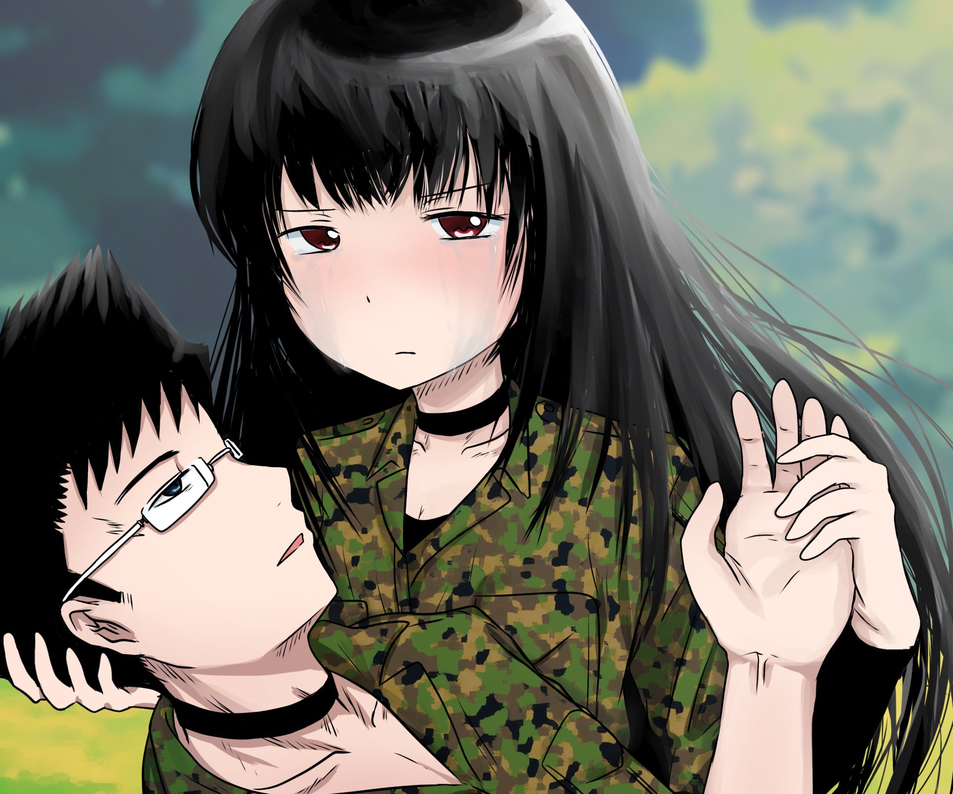 Download Anime Tomodachi Game HD Wallpaper