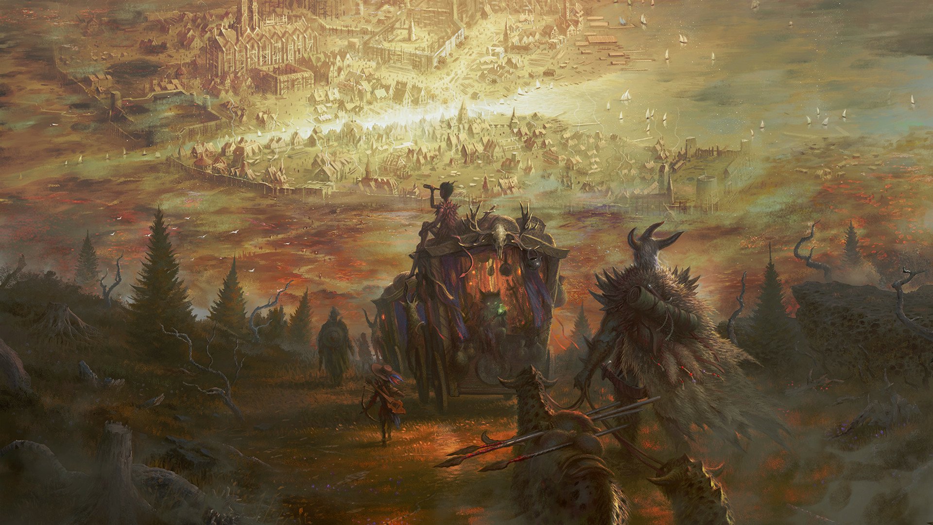 Download Video Game Gloomhaven HD Wallpaper