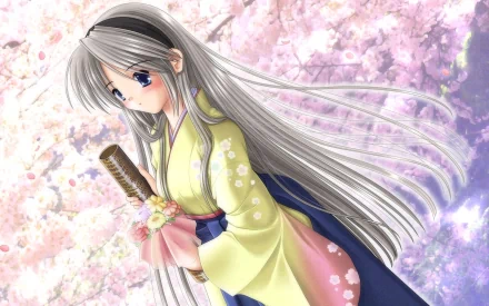 Tomoyo Sakagami Anime Clannad HD Desktop Wallpaper | Background Image