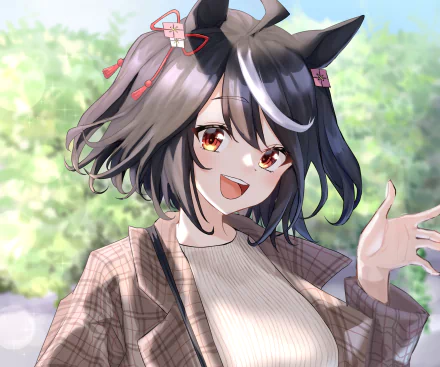 Kitasan Black Anime Uma Musume: Pretty Derby HD Desktop Wallpaper | Background Image