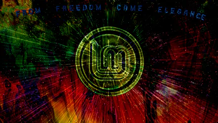 Abstract linux mint HD Desktop Wallpaper | Background Image