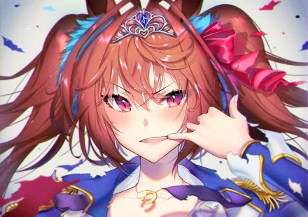 Daiwa Scarlet Anime Uma Musume: Pretty Derby HD Desktop Wallpaper | Background Image