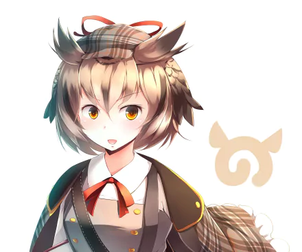 Eurasian Eagle Owl (Kemono Friends) Anime Kemono Friends HD Desktop Wallpaper | Background Image