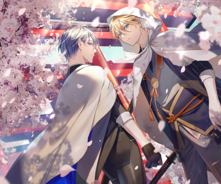 Yamanbagiri Kunihiro Yamanbagiri Chougi Anime Touken Ranbu HD Desktop Wallpaper | Background Image