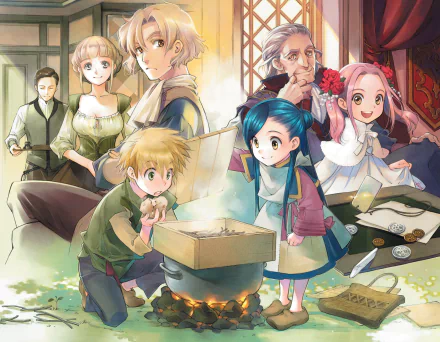 Myne (Ascendance of a Bookworm) Lutz (Ascendance of a Bookworm) Anime Ascendance of a Bookworm HD Desktop Wallpaper | Background Image