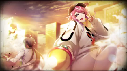 Ramuda Amemura Anime Hypnosis Mic HD Desktop Wallpaper | Background Image
