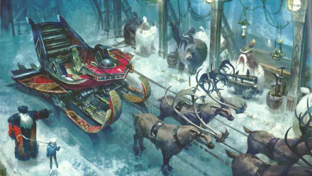  The Sleigh by Felix Yoon