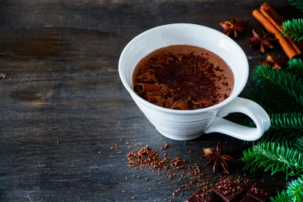 cup food hot chocolate HD Desktop Wallpaper | Background Image