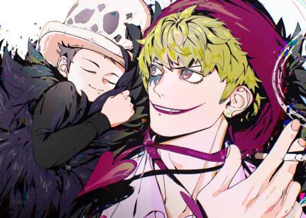 Donquixote Rosinante (Corazon) Trafalgar Law Anime One Piece HD Desktop Wallpaper | Background Image