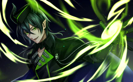 Malleus Draconia video game Twisted Wonderland HD Desktop Wallpaper | Background Image