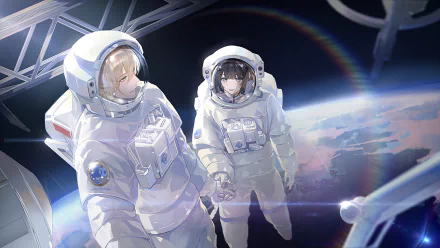 astronaut Alkaid (For All Time) video game For All Time HD Desktop Wallpaper | Background Image