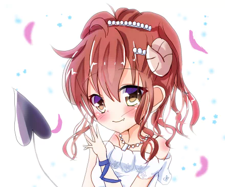 Yuuko Yoshida Anime The Demon Girl Next Door HD Desktop Wallpaper | Background Image