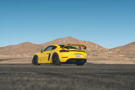 vehicle Porsche 718 Cayman GT4 HD Desktop Wallpaper | Background Image