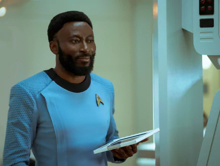 Dr. M'Benga (Star Trek) Babs Olusanmokun TV Show Star Trek: Strange New Worlds HD Desktop Wallpaper | Background Image