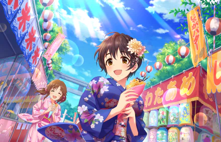 Shizuku Oikawa Anime The iDOLM@STER Cinderella Girls HD Desktop Wallpaper | Background Image