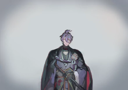 Kasen Kanesada Anime Touken Ranbu HD Desktop Wallpaper | Background Image