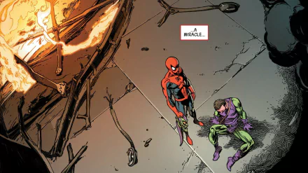 Green Goblin Norman Osborn Comic spider man HD Desktop Wallpaper | Background Image