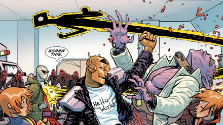 Negative Man Robotman (DC Comics) Comic Doom Patrol HD Desktop Wallpaper | Background Image