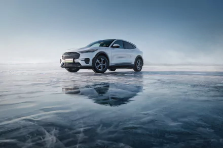 vehicle Ford Mustang Mach-E HD Desktop Wallpaper | Background Image